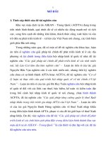 Các giải pháp tài chính để phát triển kinh tế các tỉnh biên giới phía Bắc trong điều kiện hình thành khu vực mậu dịch tự do ASEAN - Trung Quốc