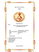 tăng cường giám sát hệ thống tài chính việt nam