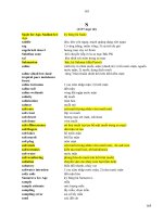 Từ điển môi trường từ s đến z