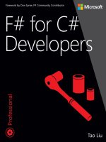 f# for c# developers