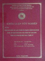 khóa luận tốt nghiệp nâng cao năng lực cạnh tranh của mạng di động vinaphone thuộc tập đoàn bưu chính viễn thông việt nam vnpt trong bối cảnh hội nhập kinh tế quốc tế