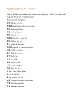 Ngữ pháp tiếng trung dễ học