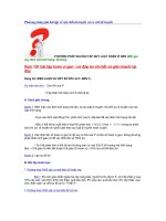 Phương pháp giải bài tập về vật chất di truyền và cơ chế di truyền