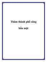 Thăm thành phố sông bốn mặt potx