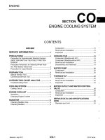 CO hệ THỐNG làm mát NISSAN VERSA HATCH BACK 2012