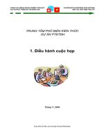 Điều hành cuộc họp