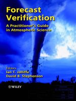 jolliffe, stephenson (eds.). forecast verification.. a practitioner''s guide in atmospheric science (wiley,2003)