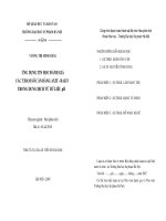 Ứng dụng tin học đánh giá các tham số cân bằng Axit - Bazơ trong dung dịch từ dữ liệu pH