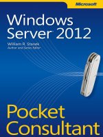 windows server 2012 pocket consultant