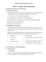 bài thảo luận môn tâm lý kinh doanh tâm lý khách hàng