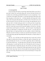 đánh giá chất lượng phục vụ của giao dịch viên đối với khách hàng cá nhân tại ngân hàng agribank - chi nhánh thị xã hương trà