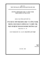 Chẩn đoán chính xác và điều trị một số bệnh tim bẩm sinh thường gặp