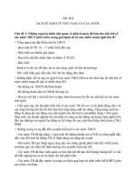 ÔN THI LỊCH Sử KINH TẾ VIỆT NAM VÀ CÁC NƯỚC