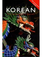 colloquial korean the complete course for beginners