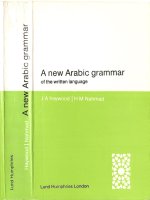 01 a new arabic grammar of the written language