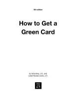 how to get a green card 8th (2008)