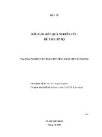 Nghiên cứu bào chế viên loratadin rã nhanh