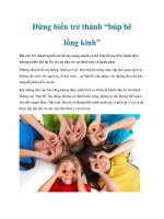 Đừng biến trẻ thành “búp bê lồng kính” docx