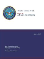 defense science board report on advanced computing pdf