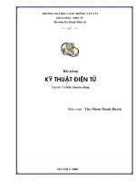 Kĩ thuật điện cơ bản
