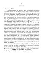 Quan hệ giữa các biến số kinh tế vĩ mô và đầu tư trực tiếp nước ngoài tại Việt Nam