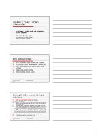 Kiểm soát và đánh giá chất lượng ppt