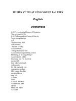 Thuật ngữ kỹ thuật công nghiệp tàu thủy