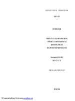 Nghiên cứu các đặc trưng phát quang cưỡng bức của một số khoáng vật, định hướng tính tuổi bằng phương pháp nhiệt phát quang