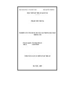 Nghiên cứu ứng dụng mã sửa sai trong bảo mật thông tin