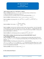 đề thi sát hạch môn toán