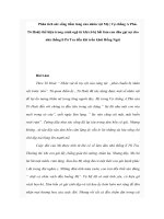 Phân tích sức sống tiềm tàng của nhân vật Mị ( Vợ chồng A PhủTô Hoài) thể hiện trong cảnh ngộ từ khi cô bị bắt làm con dâu gạt nợ cho nhà thống lí Pá Tra đến khi trốn khỏi Hồng Ngài ppt