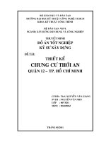 thiết kế chung cư thới an quận 12 - thành phố hồ chính minh