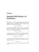 physics - introduction to string theory