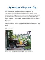 4 phương án cải tạo ban công docx