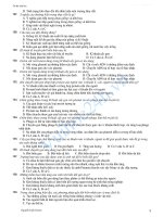 360 câu hỏi trắc nghiệm môn sinh phần 2 pdf