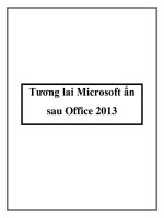 Tương lai Microsoft ẩn sau Office 2013 pptx