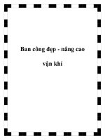 Ban công đẹp - nâng cao vận khí ppt