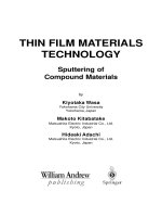 Thin film materials technology