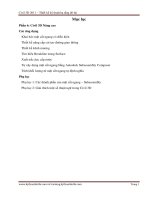 giáo trình civil 3d 2012 tập 3