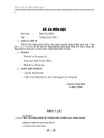 thiết kế hệ thống điều khiển công nghệ chuyển động thuận ngược với 3 vận tốc v1,v2,v3 bằng phương pháp phân tầng với mạch động lực dùng thiết bị khí nén và mạch điều khiển dùng thiết bị điện