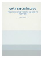 PHÂN TÍCH NGÀNH THƯƠNG  MẠI ĐIỆN TỬ Ở VIỆT NAM