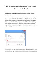 Sửa lỗi không về được chế độ Modern UI cho Google Chrome trên Windows 8 potx