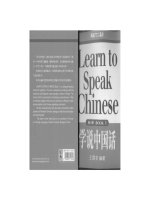 learn to speak chinese book 1