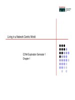 CCNA Exploration Semester 1-Chapter 1 docx