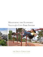 Measuring the Economic Value of a City Park System docx