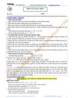 Luyện thi đại học môn vật lý chuyên đề phản ứng hạt nhân