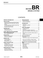 BR hệ THỐNG THẮNG NISSAN VERSA HATCH BACK 2012