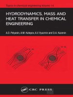hydrodynamics, mass, and heat transfer in chemical engineering, crc (2002) - opet
