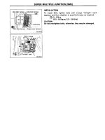 FODOULT sơ đồ CHÂN hộp, MẠCH điện NISSAN MAXIMA 1994