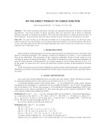 Về tích trực tiếp của các hàm chọn. ppt